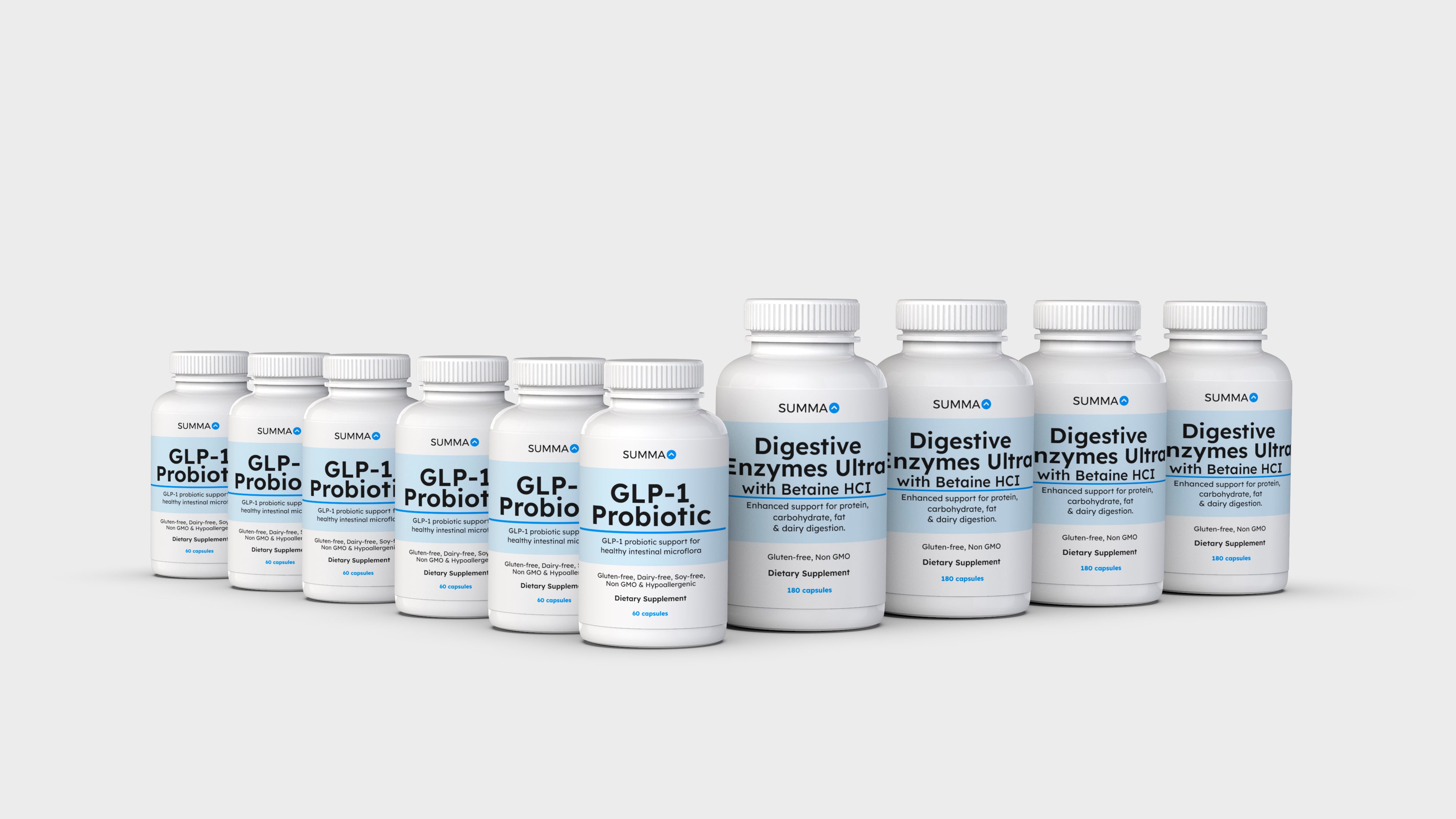 LeanGut: Glp-1 Probiotic + Digestive Enzymes with Betaine HCL