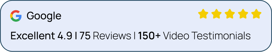 Google Reviews 4.9/5