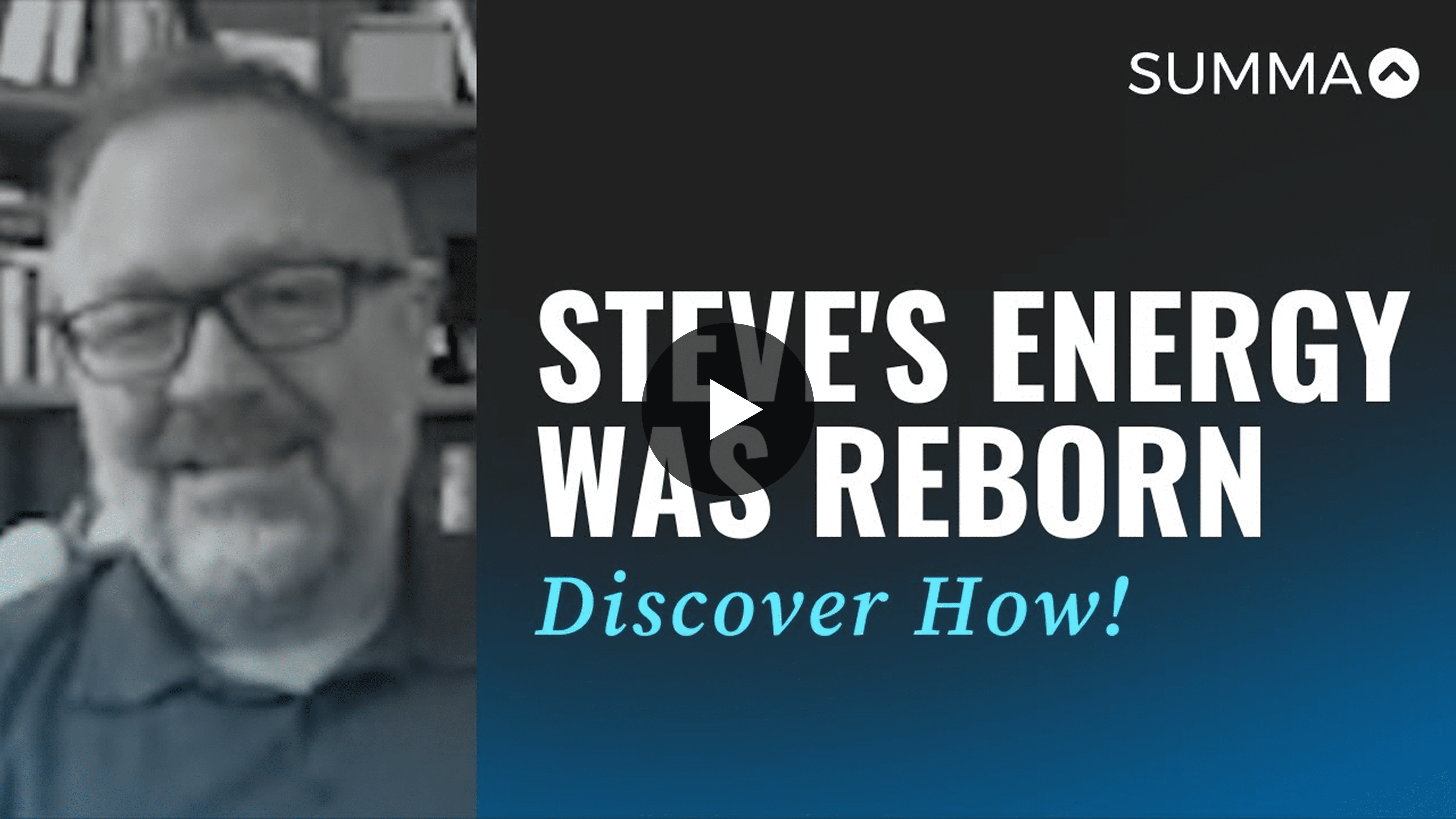 Steve's Journey to More Energy and Less Pain with Summa Up in Just 3 Months!