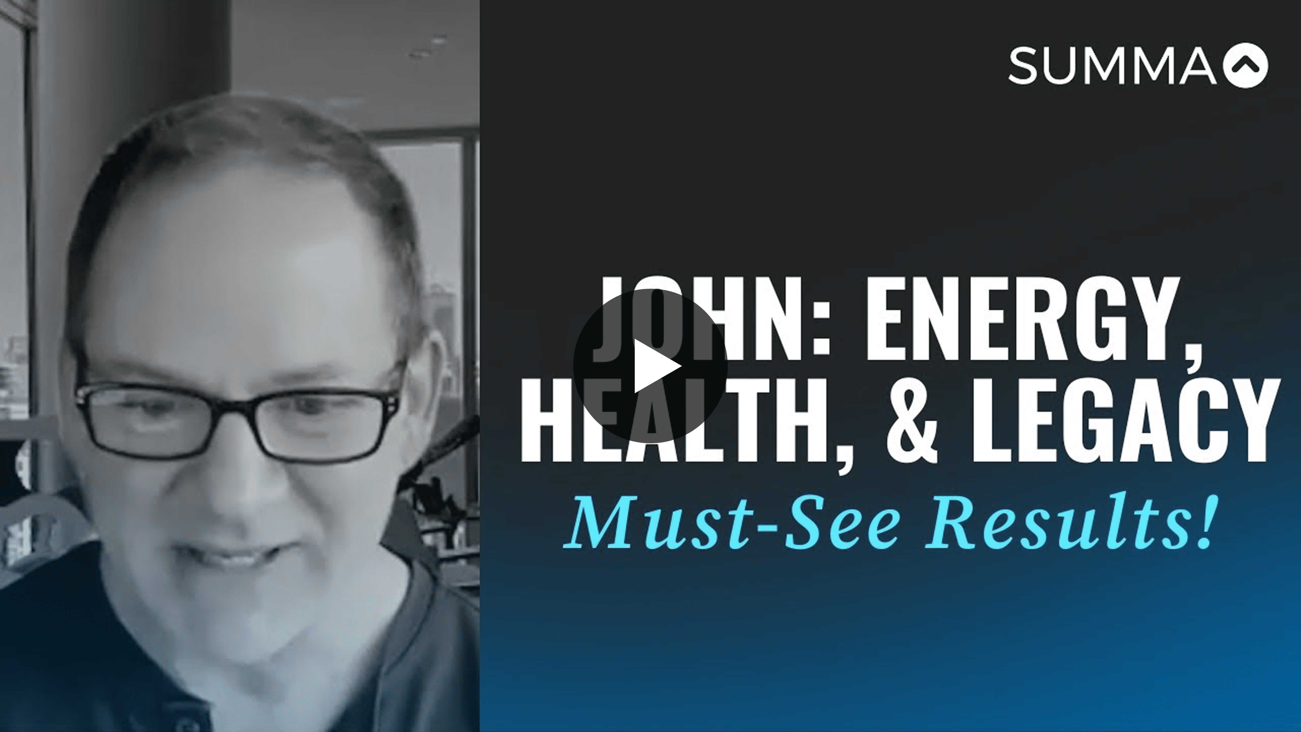 John's Evolution: Health Boost, Energy & Legacy Change