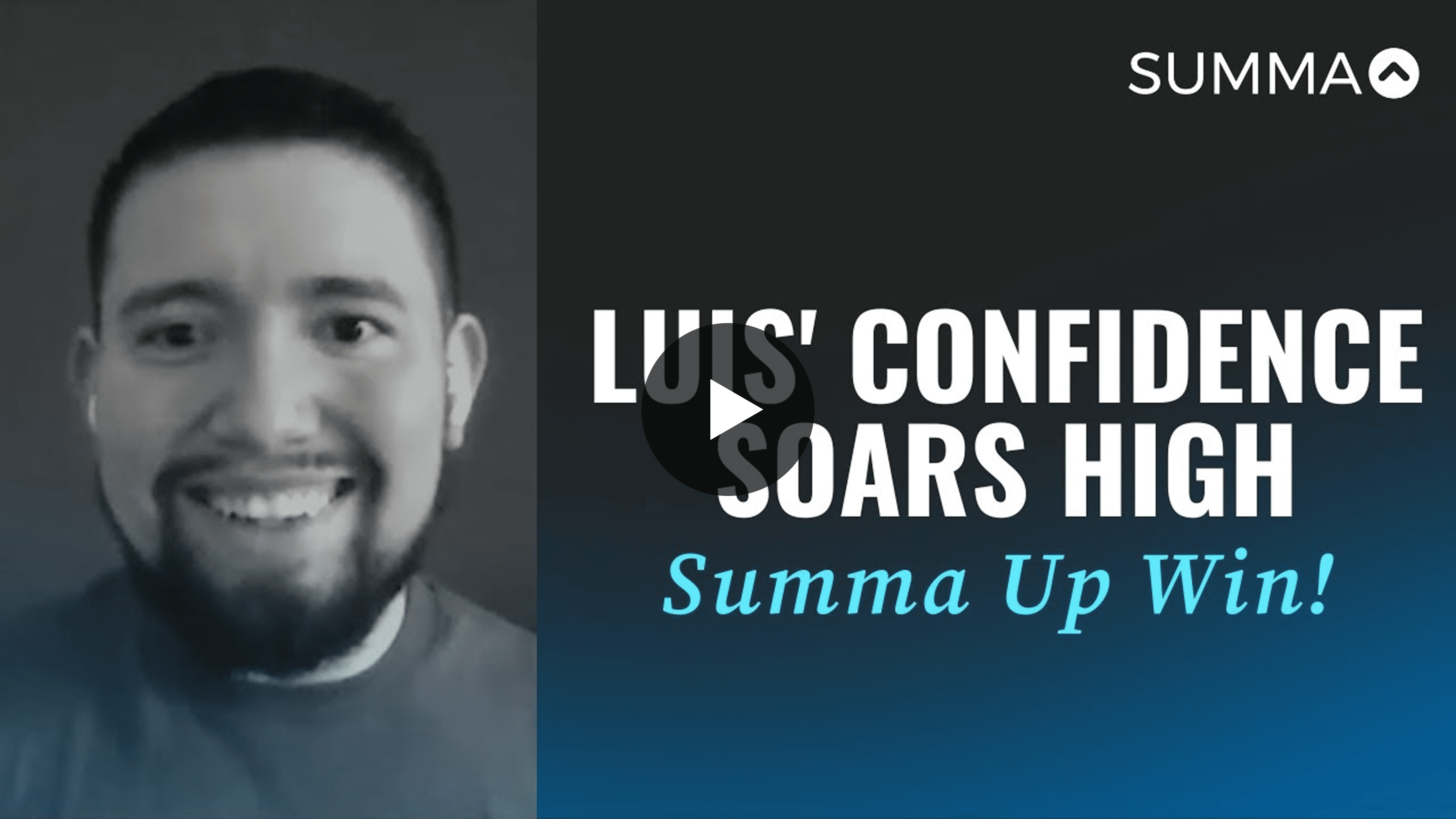 Luis' Energy & Confidence: Total Change with Summa Up