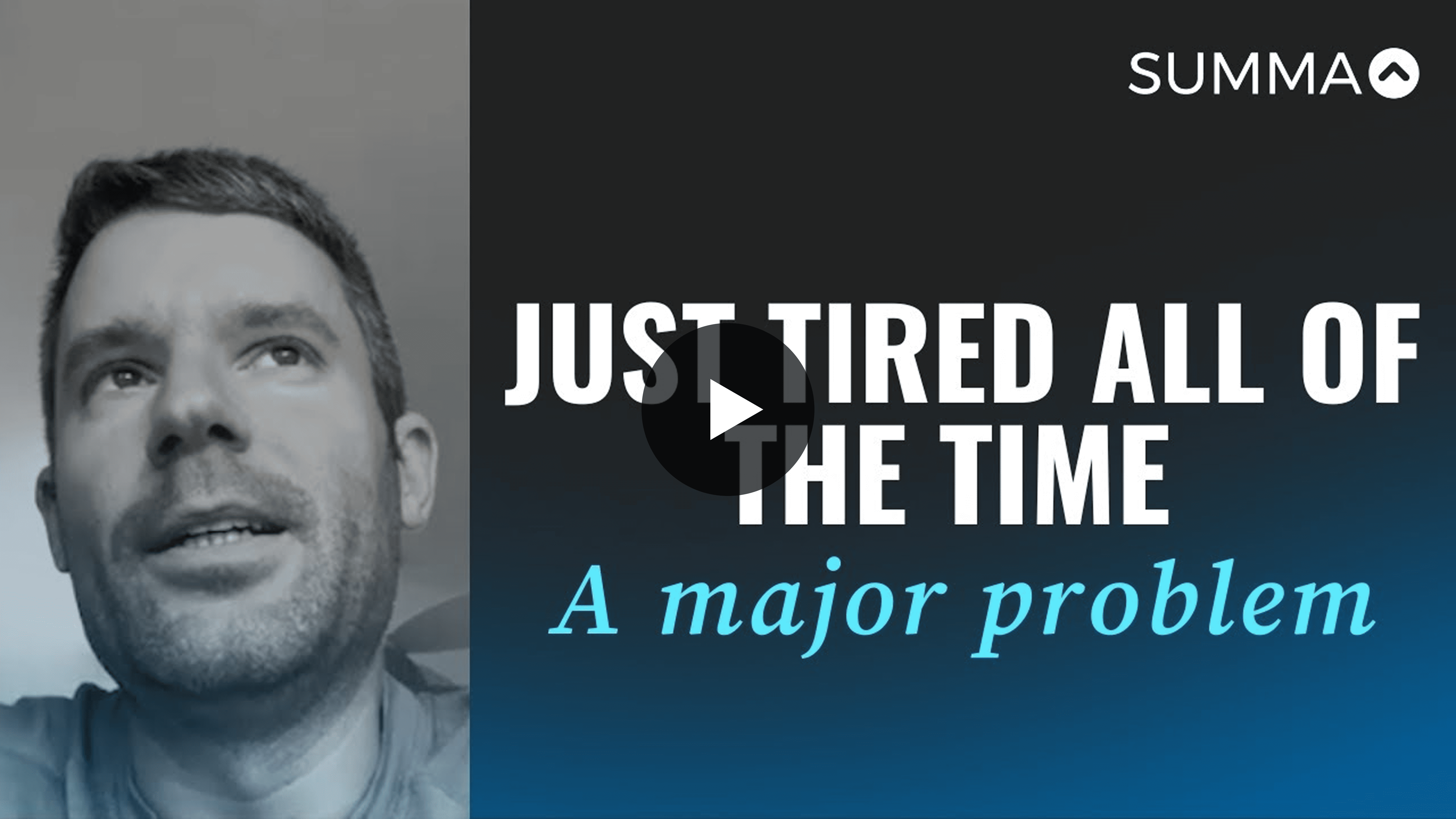 DEPLETED ENERGY: Chris's Story